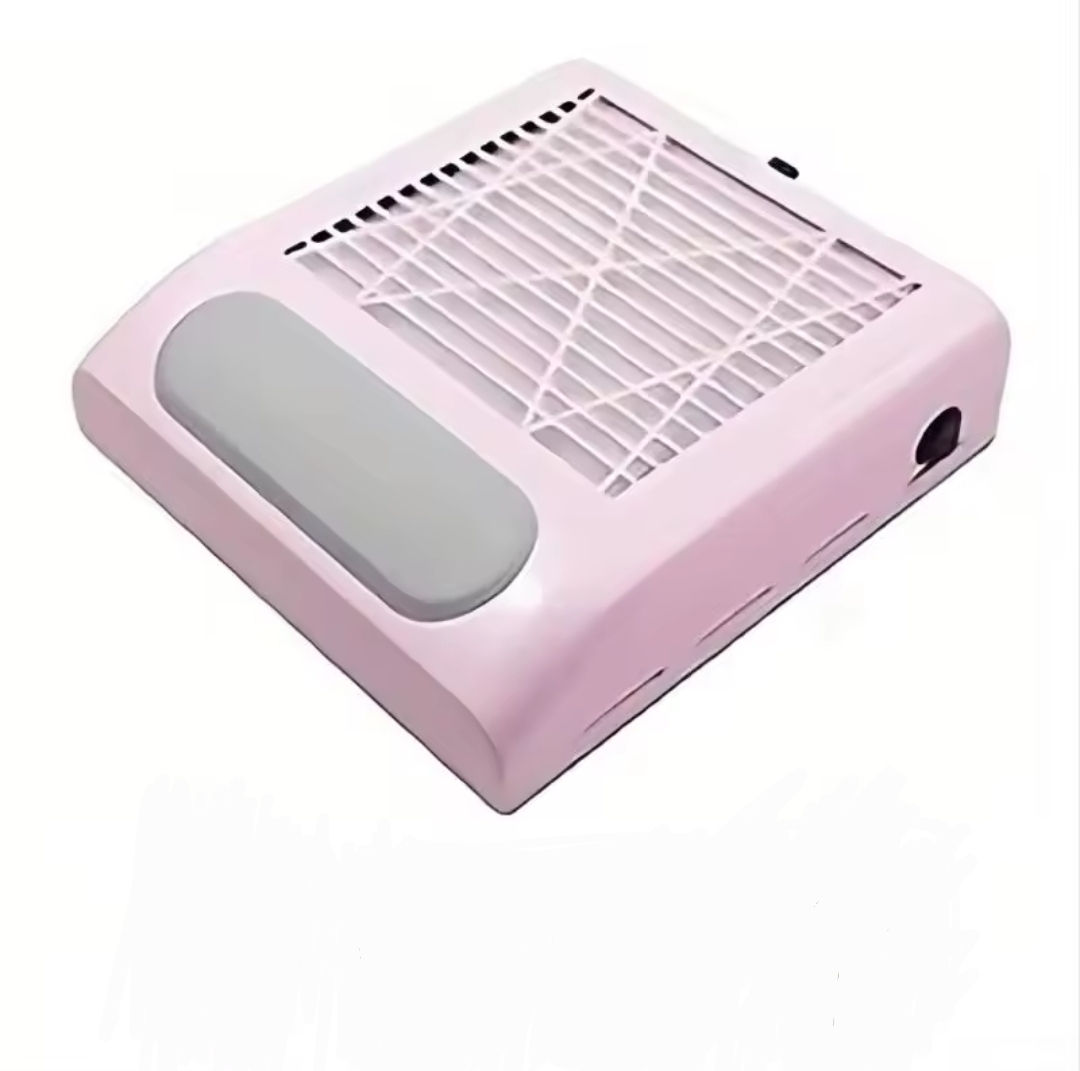 שואב אבק לציפורניים ורוד