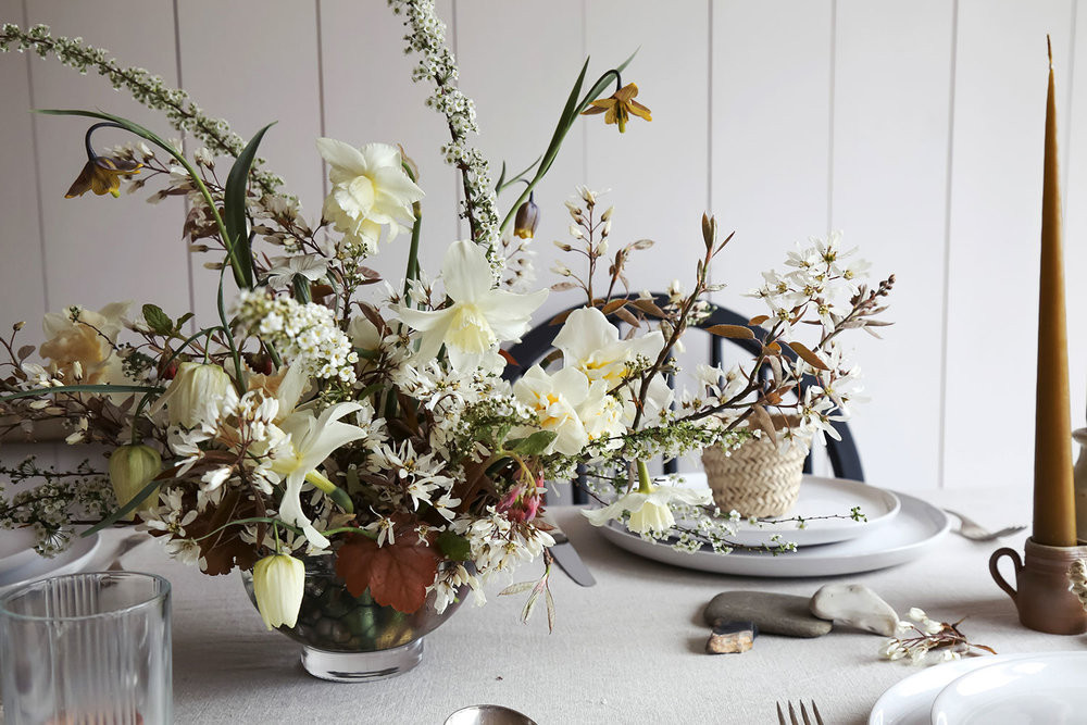 Table flower display
