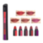 5-Color Matte Velvet Lipstick Set - Cup-Proof Formula