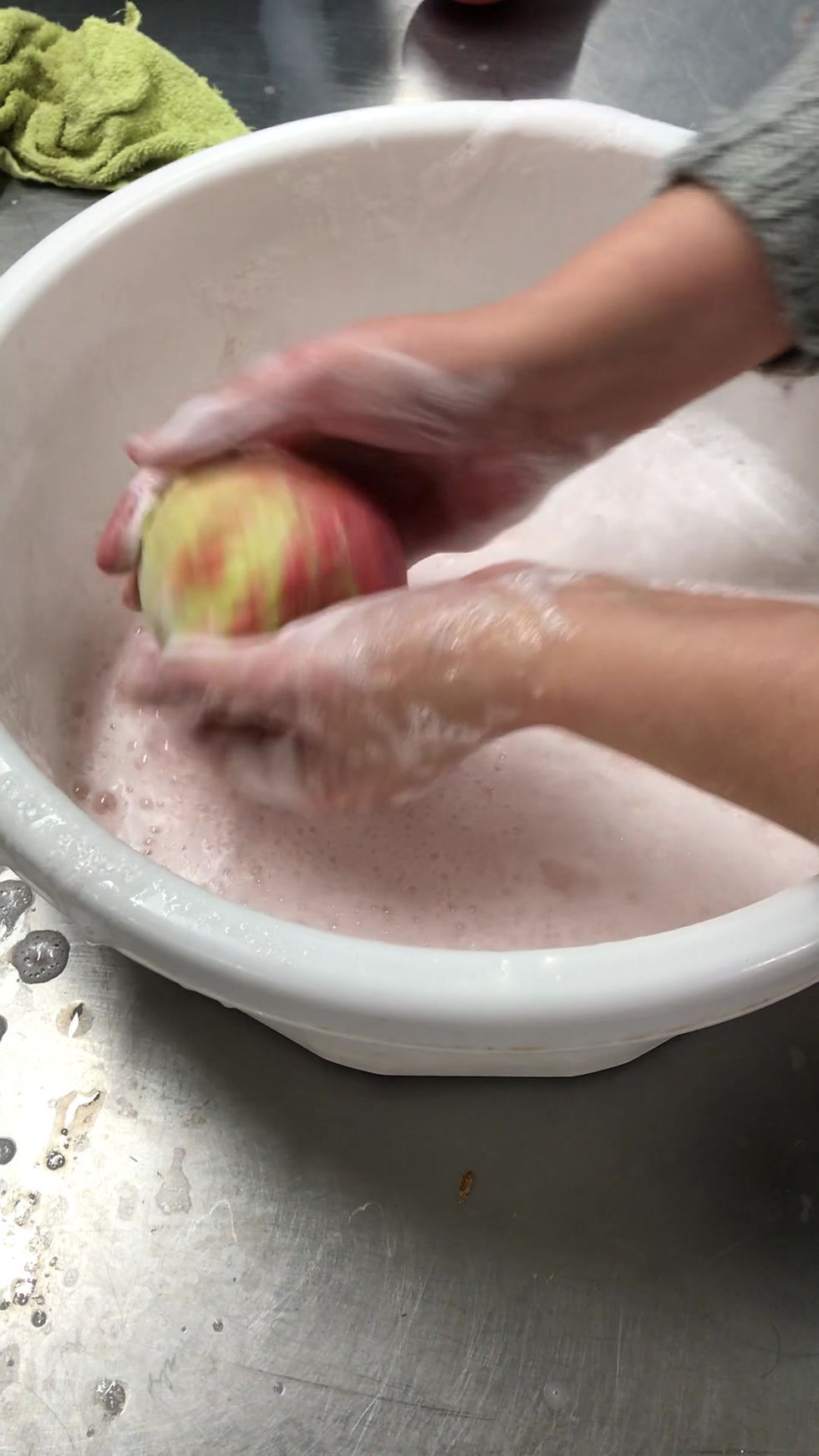 Miniaturebillede: Video - sådan filtes æblerne