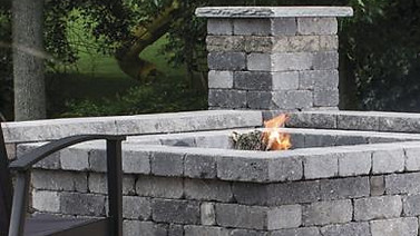 Belgard Fire Pit Fireplace Outdoor Paver Patio