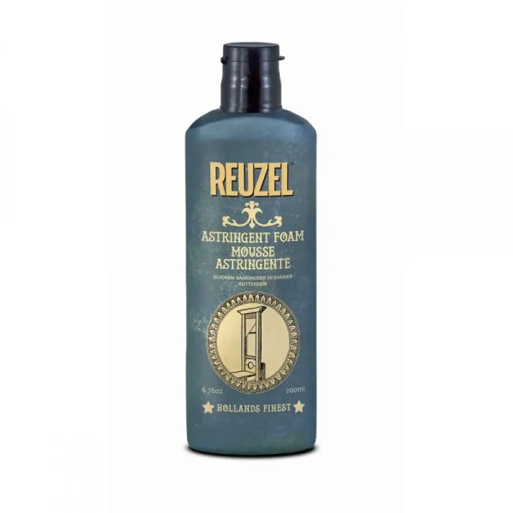 spuma tonificante y astringente Reuzel Astringent Foam de 170ml en The Wolf Barbería.