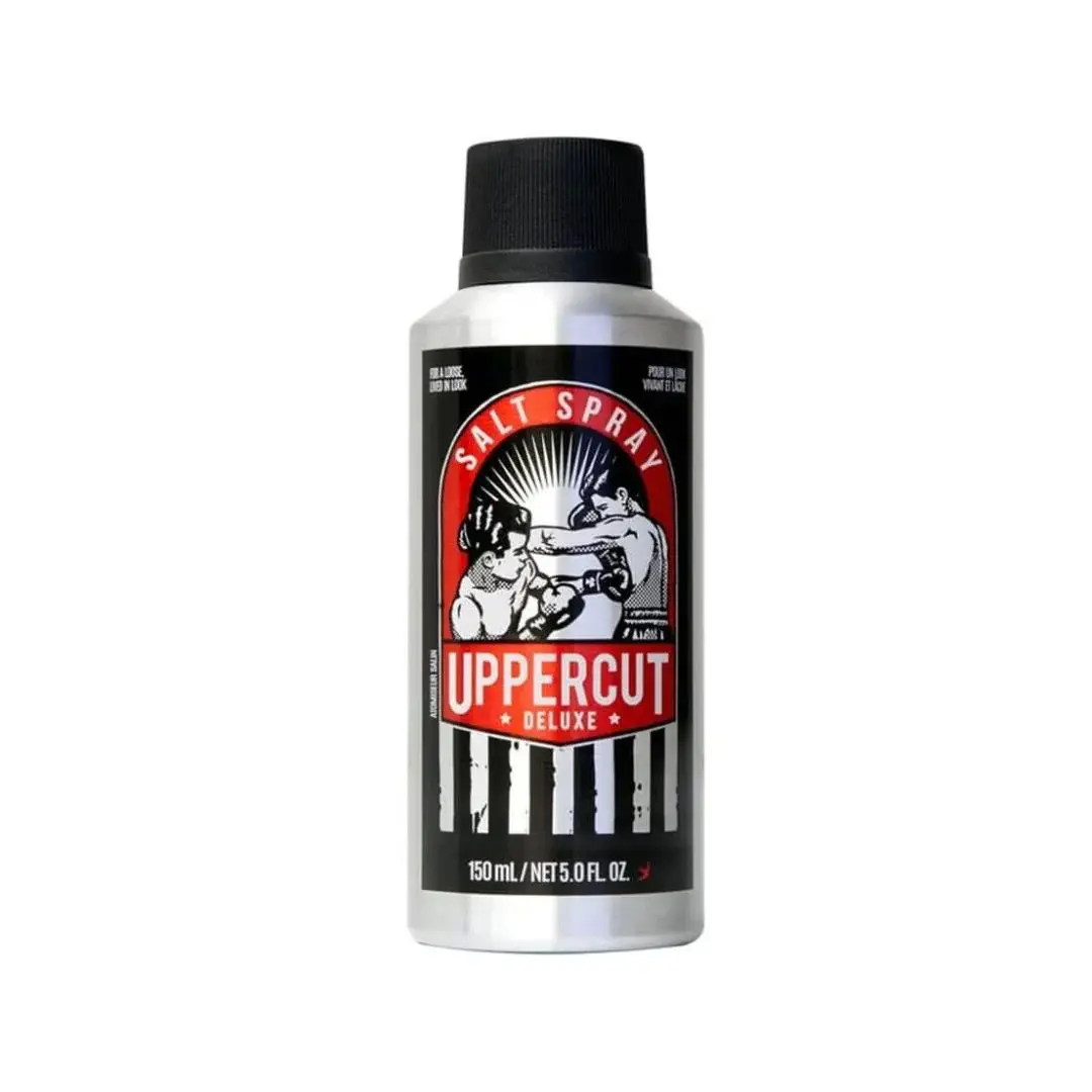 Spray de sal marina texturizador Uppercut Deluxe Salt Spray de 150ml en The Wolf Barbería.