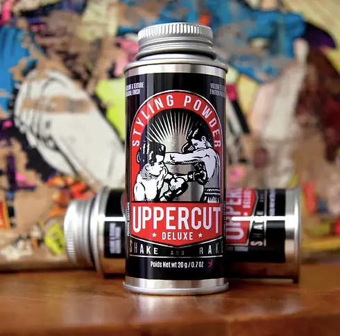 Miniatura: Polvo voluminizador y texturizador Uppercut Deluxe Styling Powder de 40g en The Wolf Barbería.