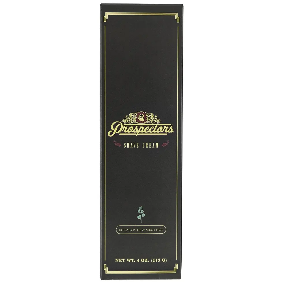 Miniatura: Crema de afeitar premium Prospectors Shave Cream de 113g en The Wolf Barbería.