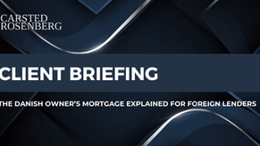 Danish Owner's Mortgage: A Guide for Foreign Lenders