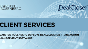 Fewer Tasks, Faster Closings: Carsted Rosenberg Onboards with DealCloser