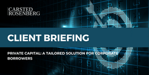 Private Capital Solutions for Corporate Borrowers