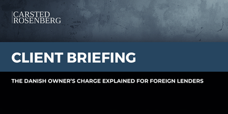 Danish Owner's Charge in Cross-Border Lending