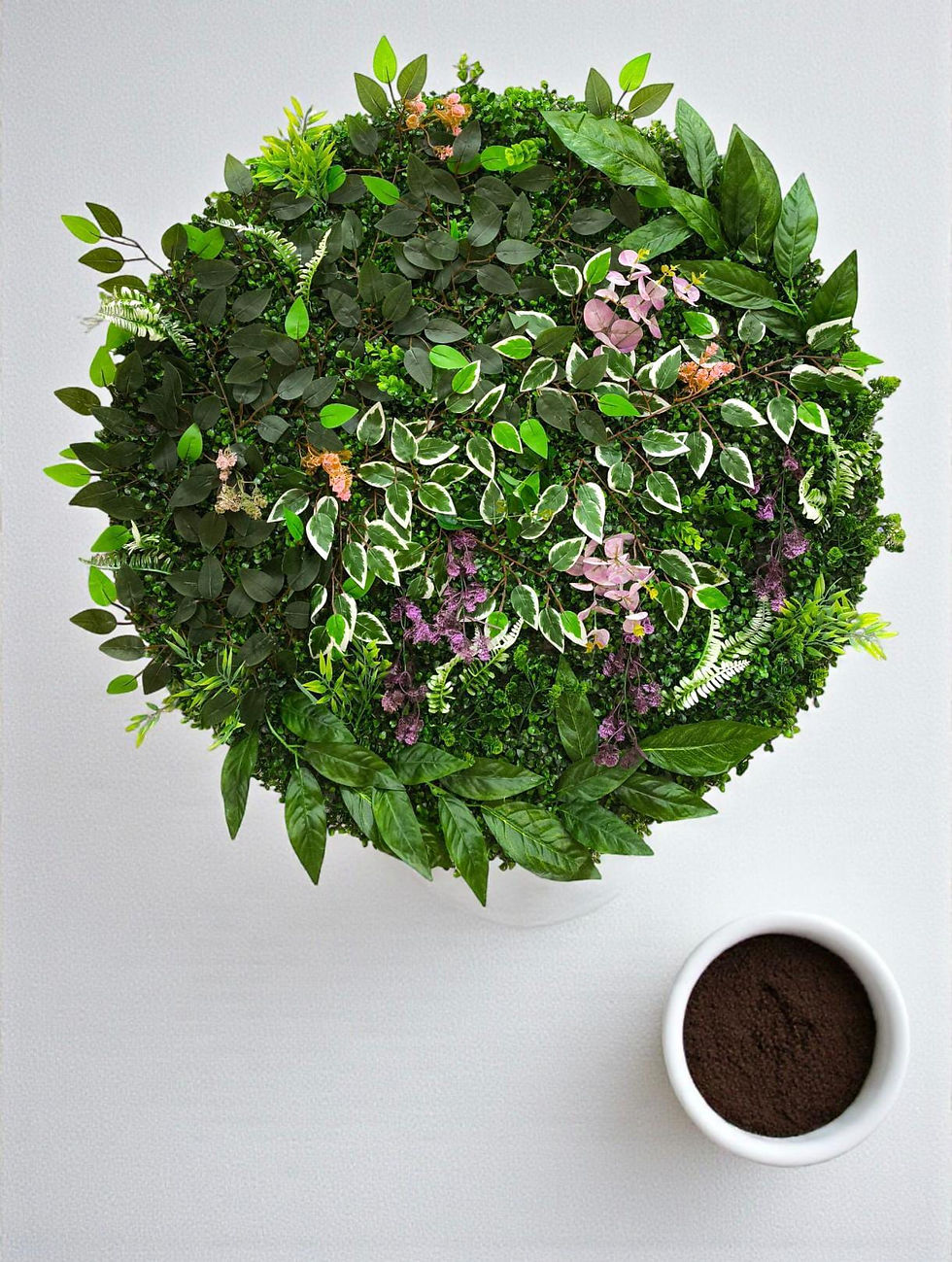 Dikey Bahçe Yuvarlak 100x100 cm