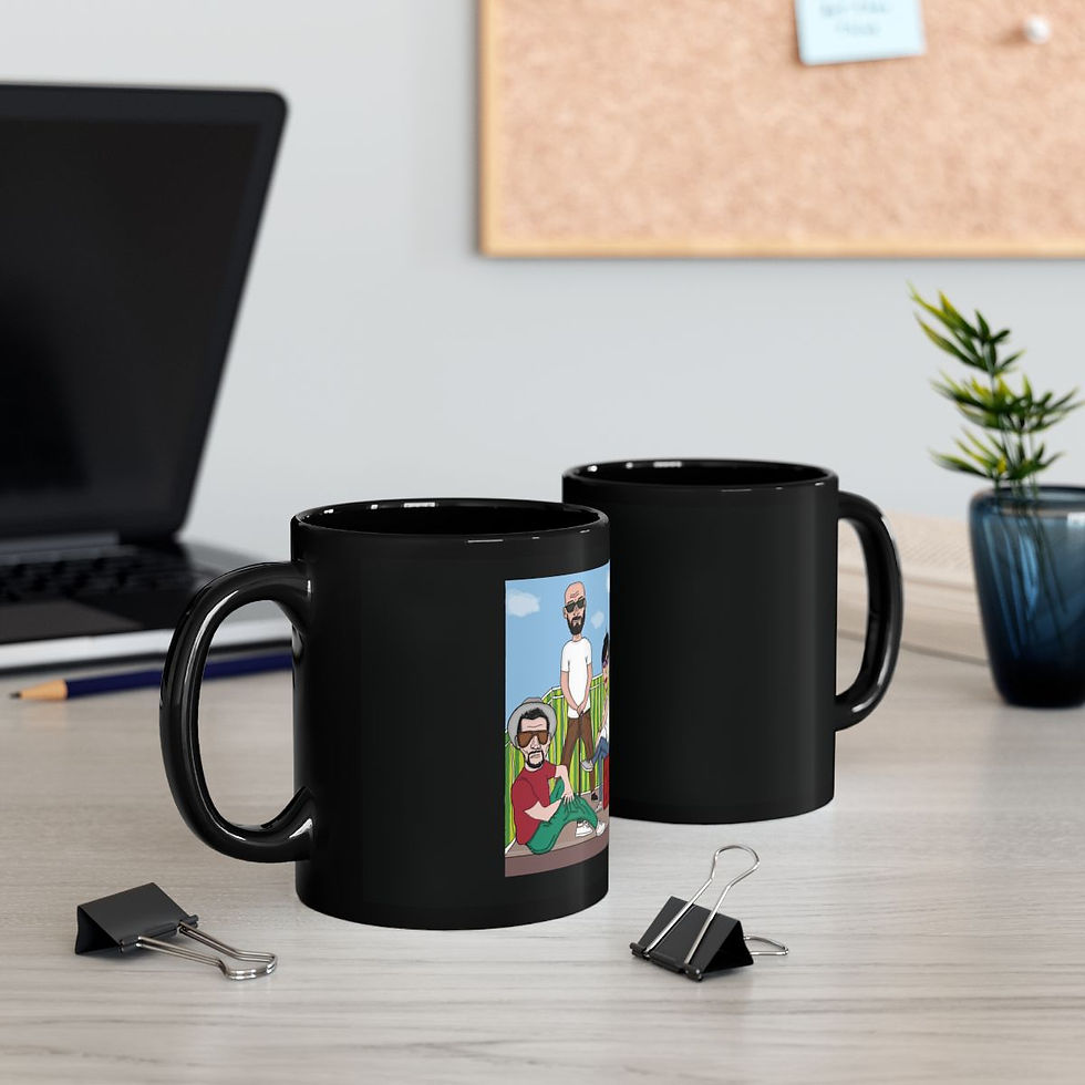 Miniatura: Black Mug (11oz, 15oz) IL CREATINO 