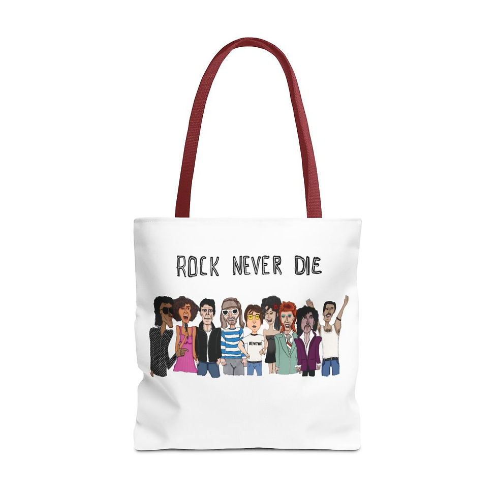 Miniatura: Tote Bag ROCK NEVER DIE 