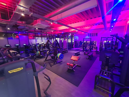 2 ground floor - local gym chest press, row, fitness centre highams park.jpg
