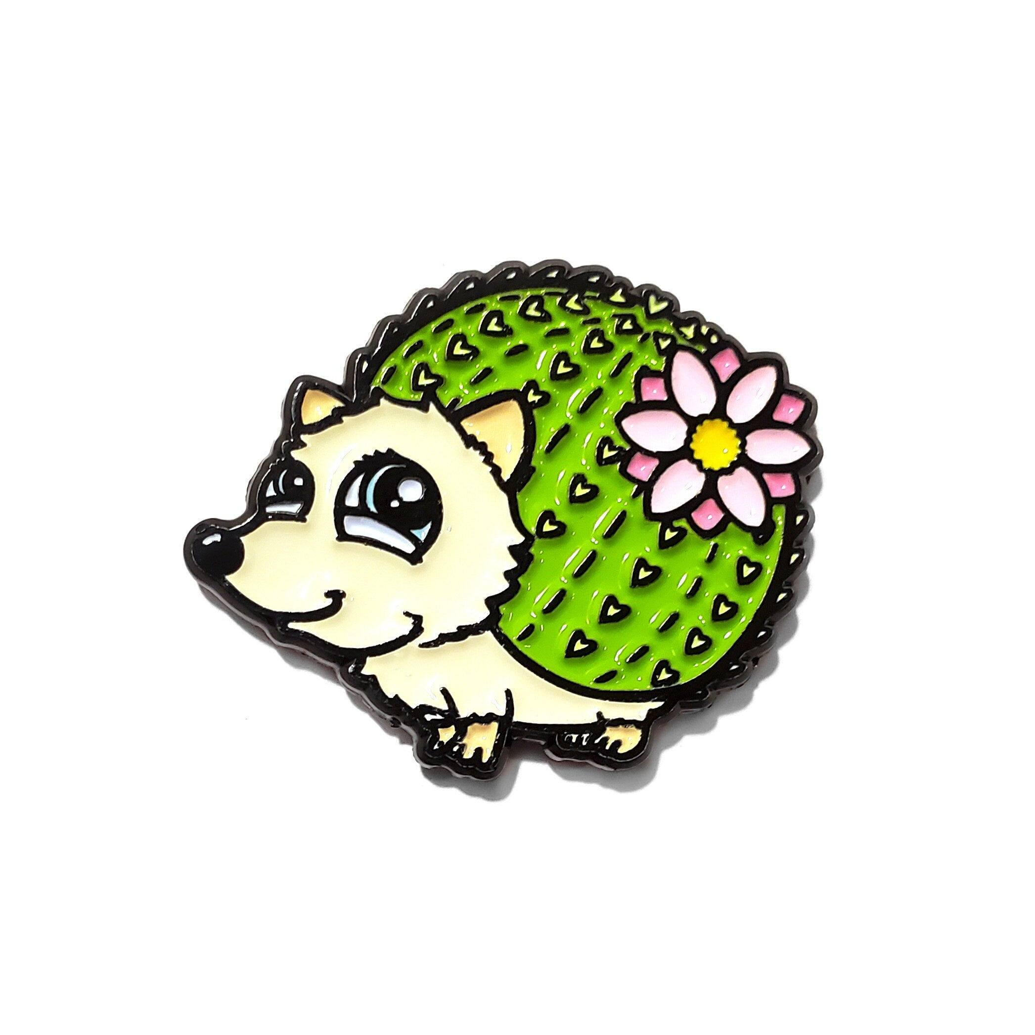 Cactus Hedgehog Fridge Magnet