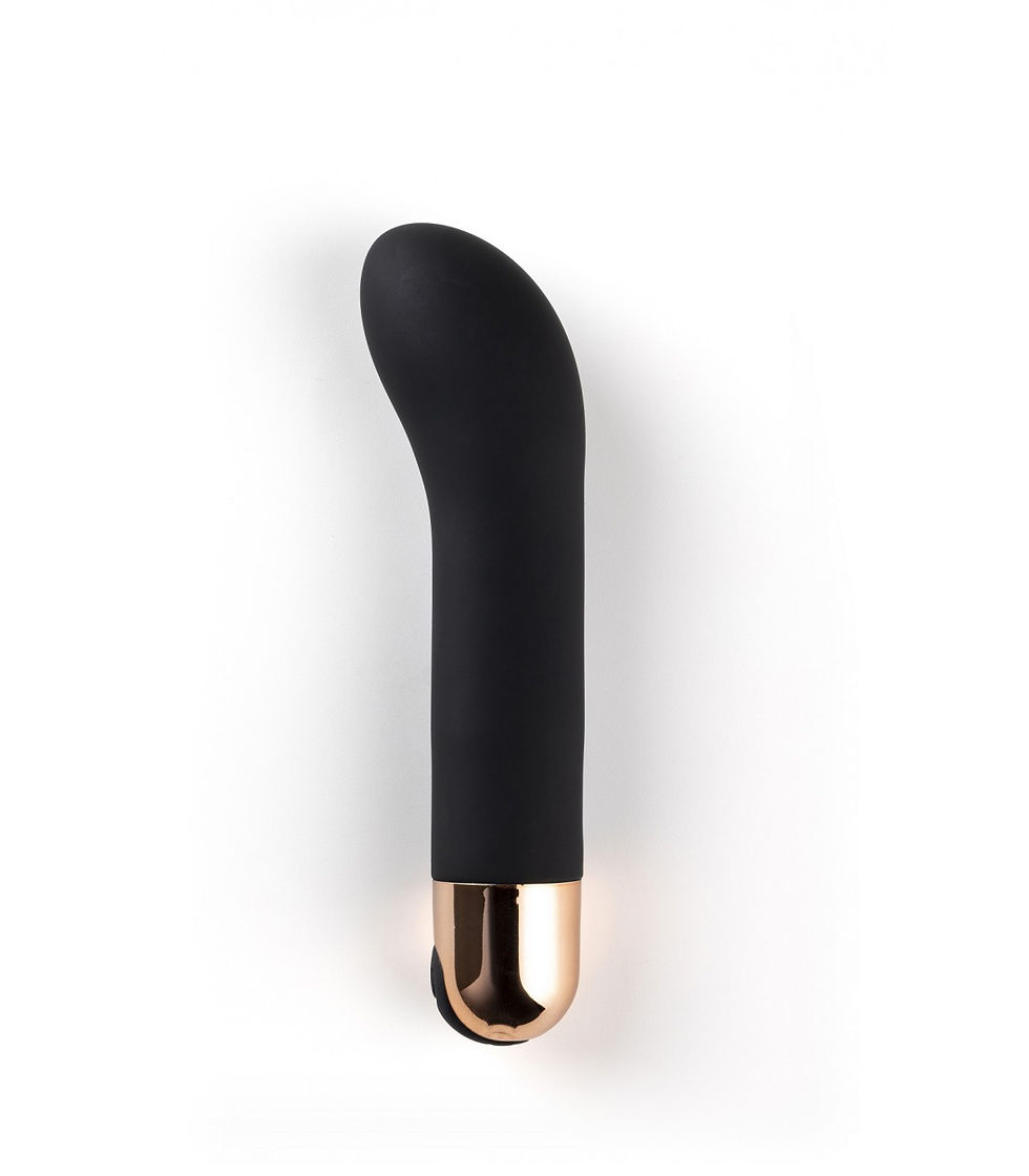 Miniatura: VIBRATORE PUNTO G - Virgite - Ricaricabile V4 - Black Edition