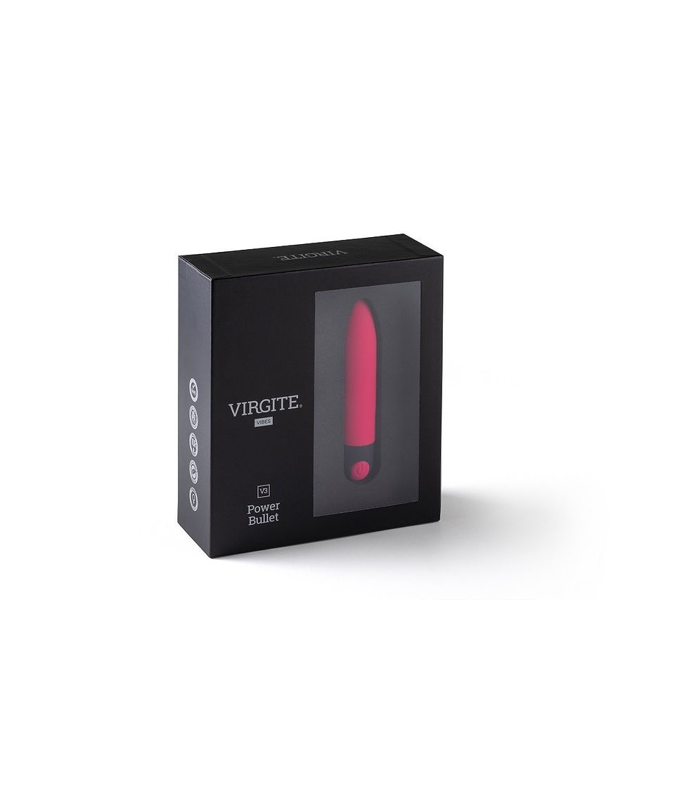 Miniatura: MINI VIBRATORE - Virgite - Bullet Ricaricabile V3 - Rosa
