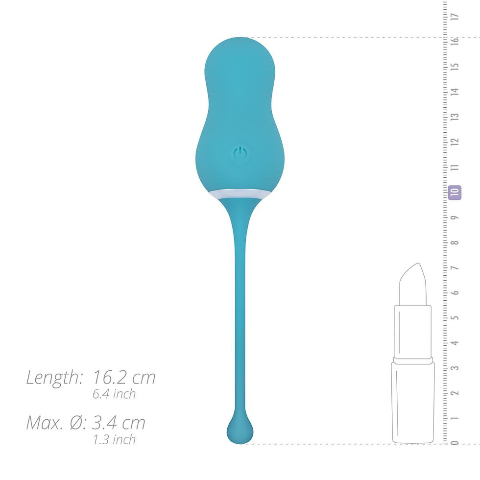 Miniatura: OVETTO VIBRANTE - Elena Vibrating Egg With Remote Control