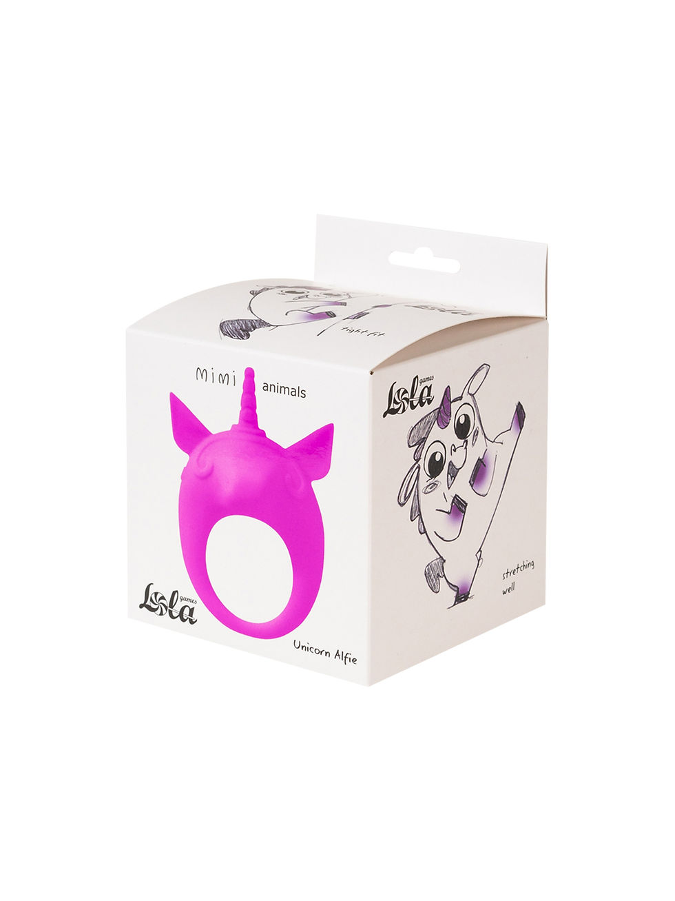 Miniatura: ANELLO FALLICO VIBRANTE - Lola Games - Unicorn Alfie - Viola