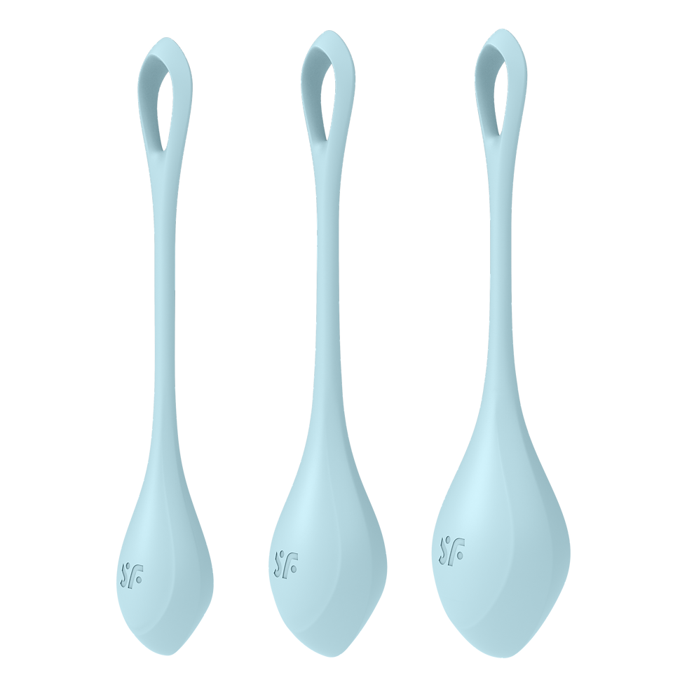 PALLINE VAGINALI - Satisfyer - Yoni Power 2 - Blu