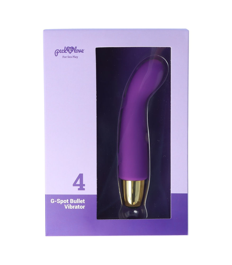 Miniatura: VIBRATORE PUNTO G - Pick & Love - N.4 - Viola