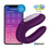 Miniatura: VIBRATORE COPPIA CON APP - Satisfyer - Double Joy - Viola