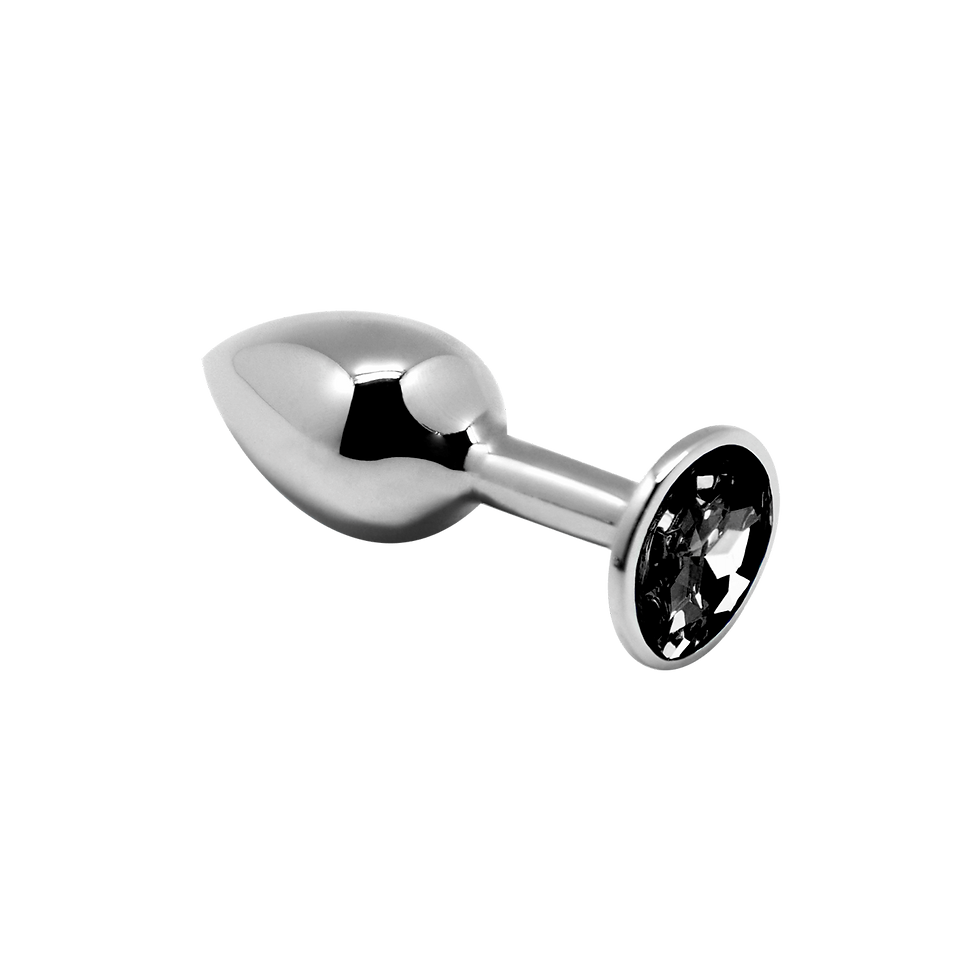 Miniatura: PLUG ANALE in Metallo - Nero - Taglia S