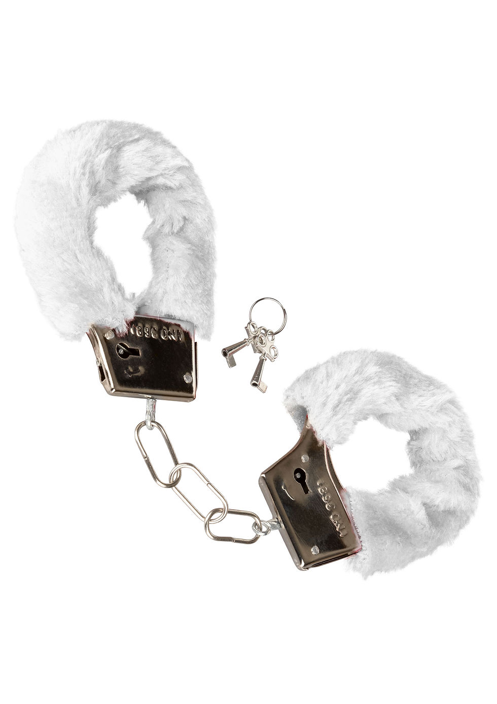 Miniatura: MANETTE - Playful Furry Cuffs White
