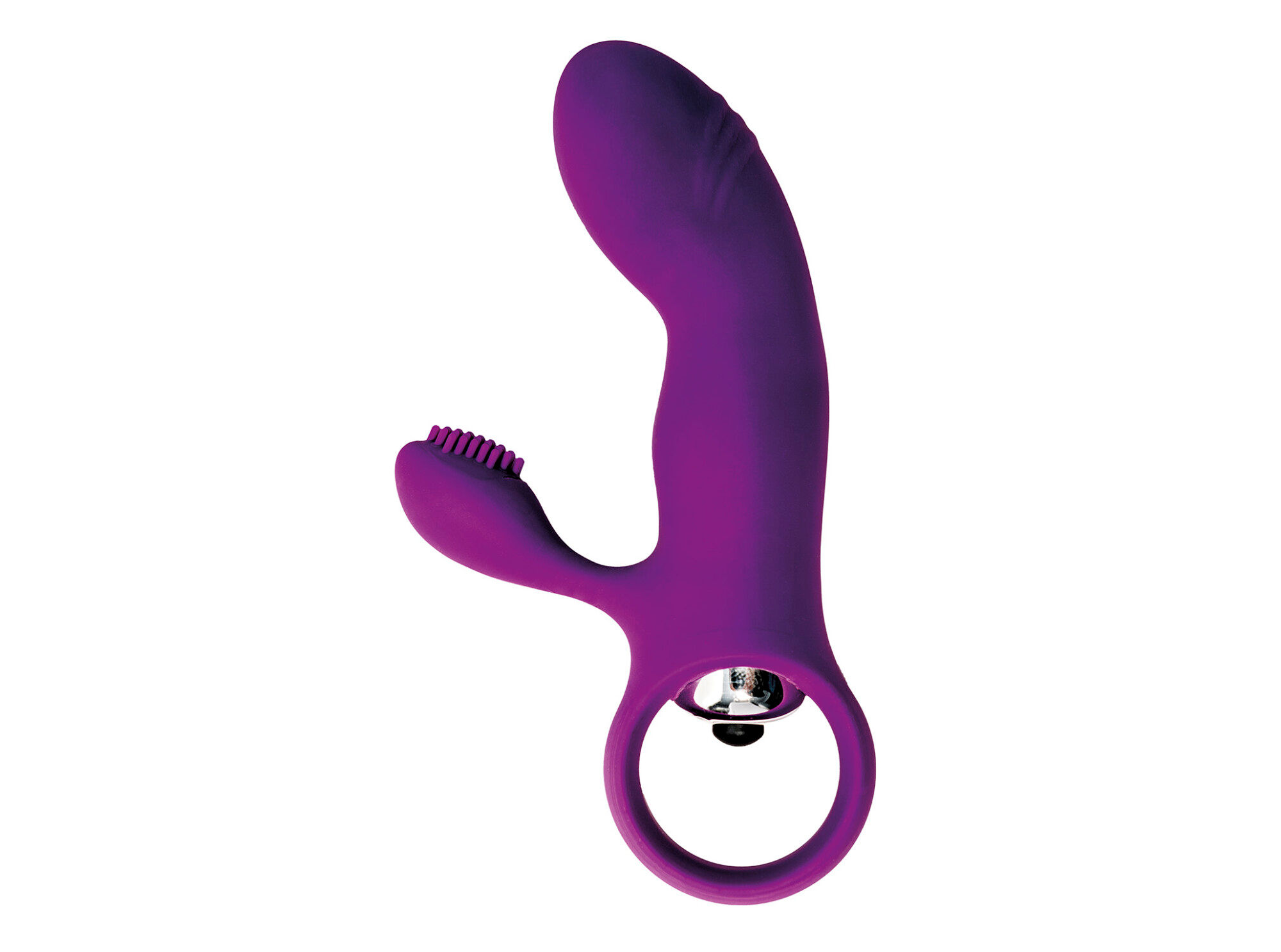 MINI VIBRATORE - Virgite - Rabbit E8 - Viola