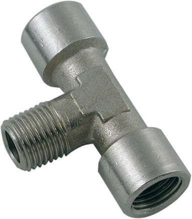 RACCORDO A T  1 MASCHIO+2 FEMMINE  1/4  207/2