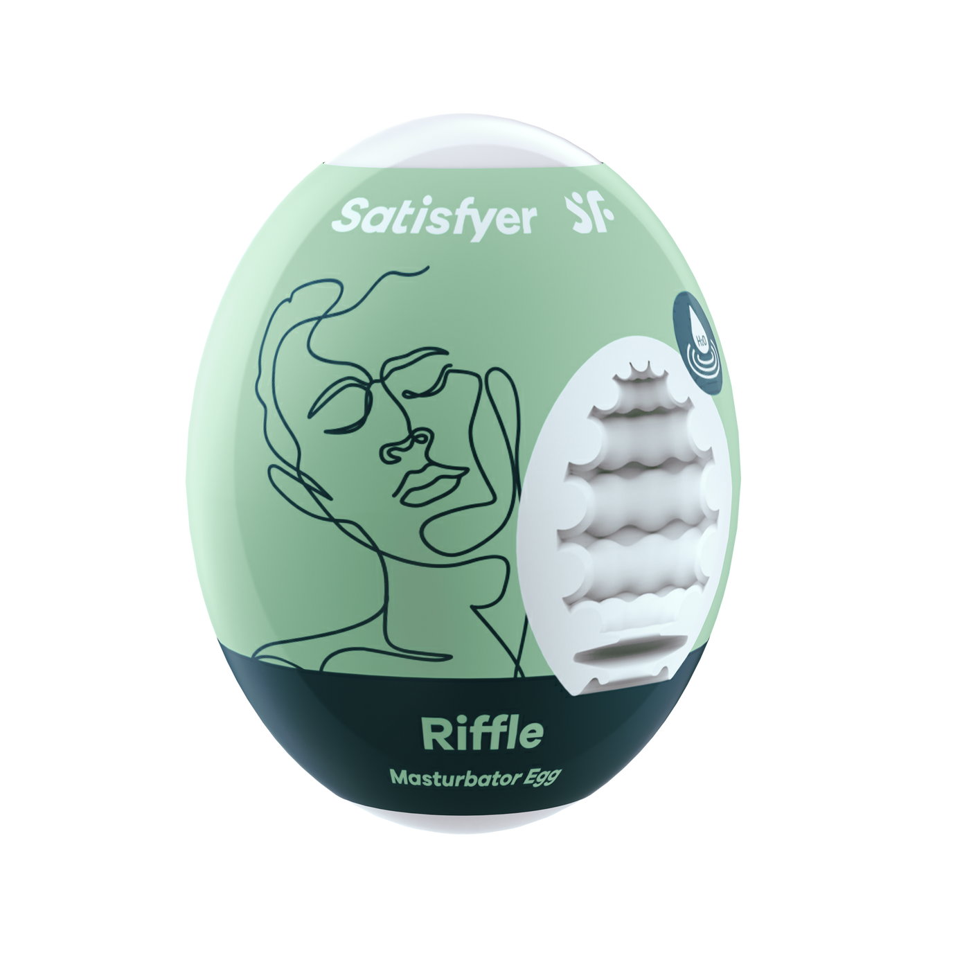 MASTURBATORE UOMO - Satisfyer - Masturbator Egg Riffle
