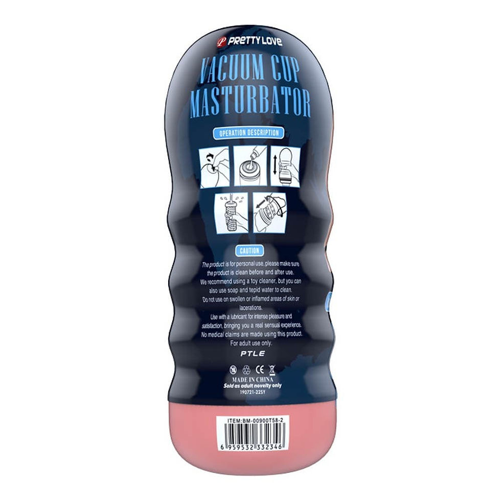 Miniatura: MASTURBATORE PENE - Pretty Love Vaccum Cup - Mouth