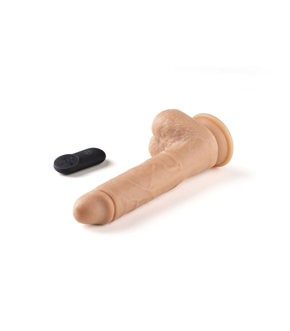 Miniatura: VIBRATORE - Virgite - Thruster Ricaricabile R14 - Color Carne