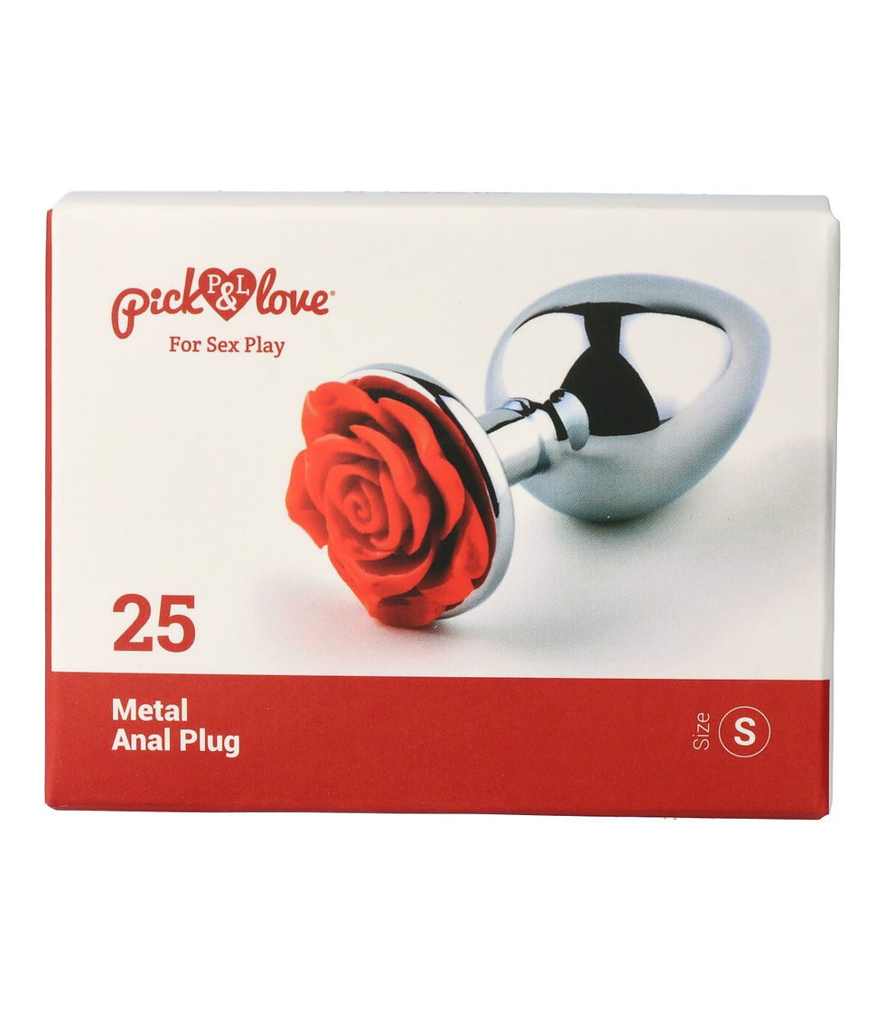 Miniatura: PLUG ANALE - Pick & Love - In Metallo N.25 - Taglia S