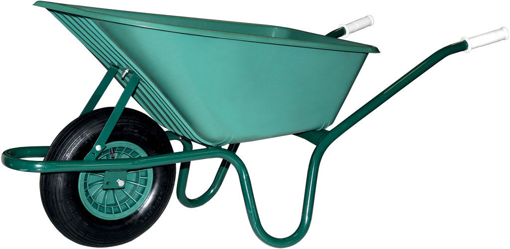 CARRIOLA VASCA VERDE MAURER R/PNEU . LT. 100