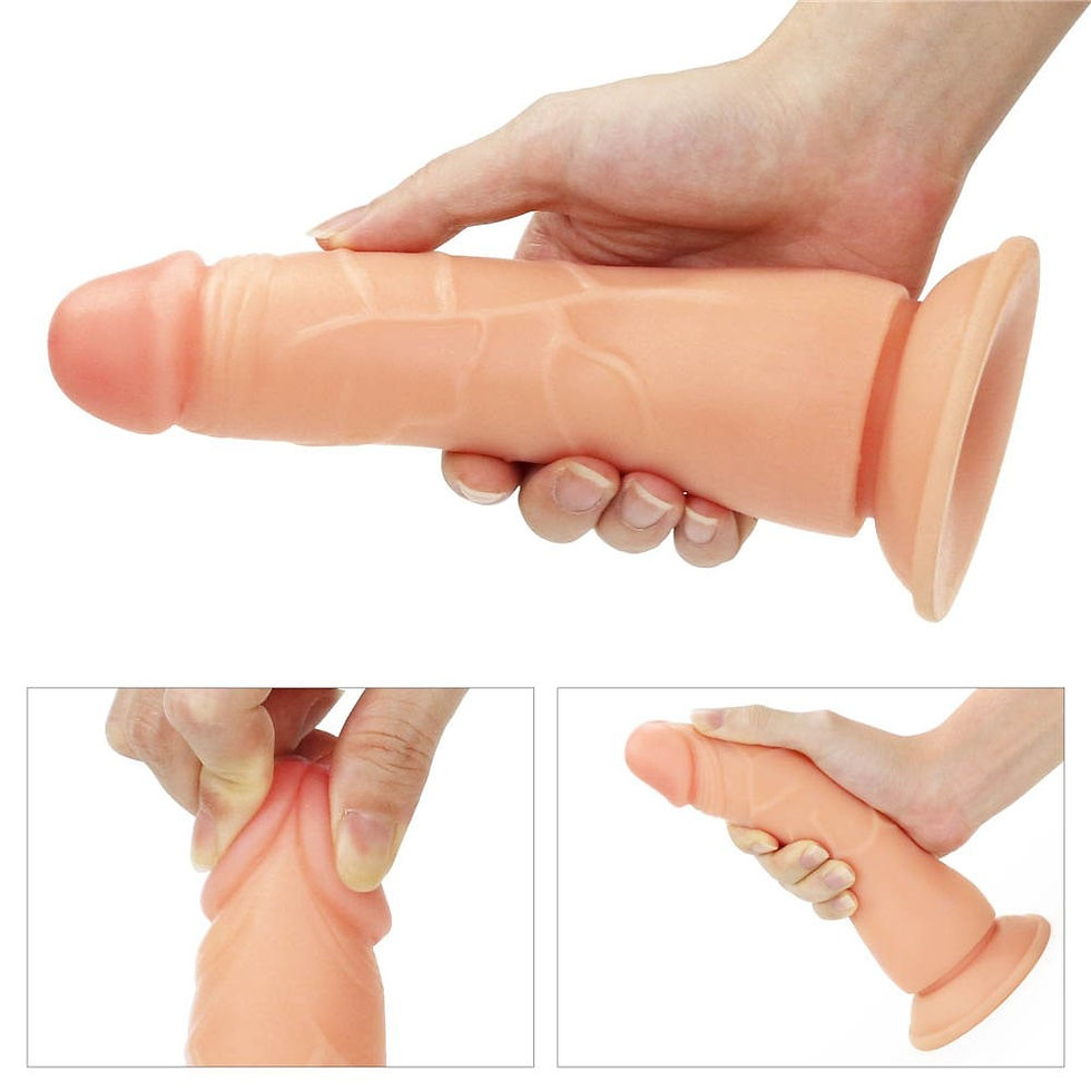 Miniatura: STRAP-ON DILDO - Easy Strapon Set 7.5''