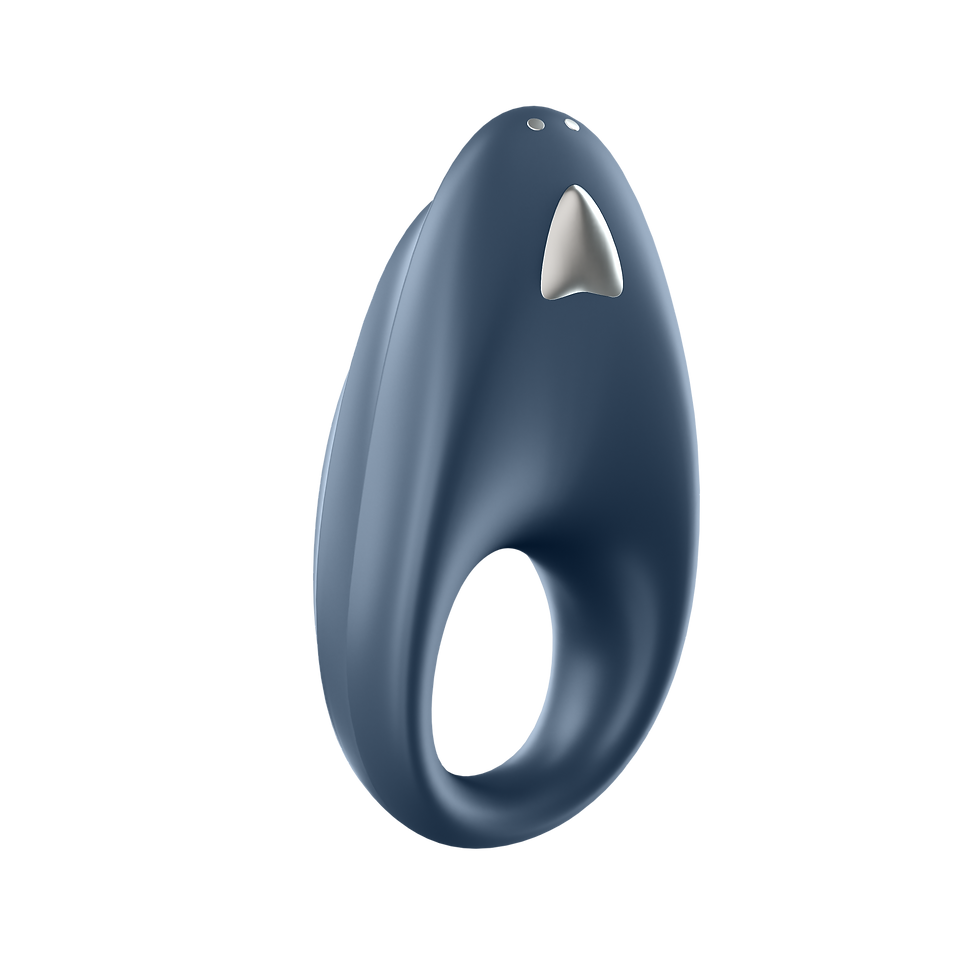 Miniatura: VIBRATORE FALLICO VIBRANTE CON APP - Satisfyer - Powerful One - Blu