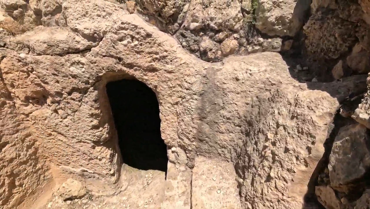 Ancient ruins of Umm el-‘Umdan, a Second Temple-era Jewish village in Modi'in, Israel