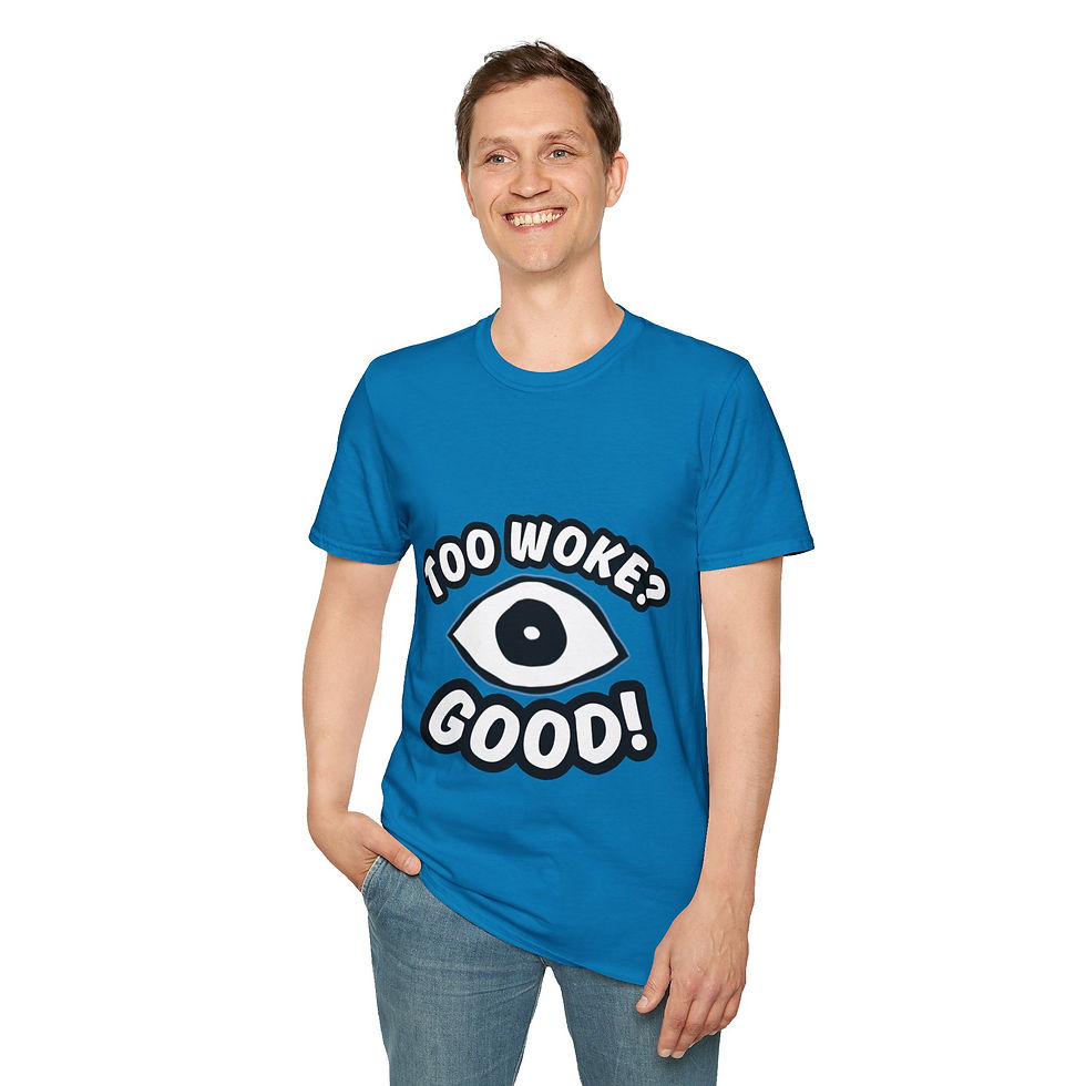 Thumbnail: Too Woke? Good! (T-Shirt)