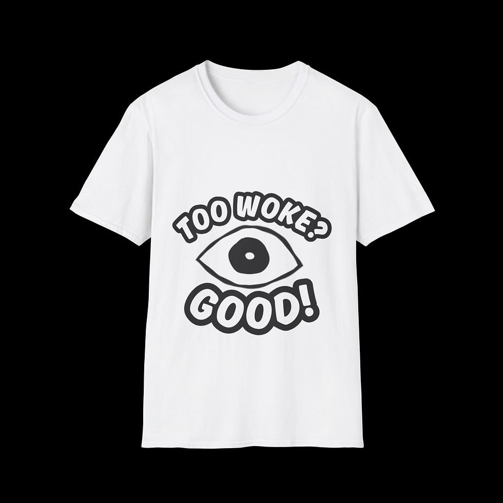 Thumbnail: Too Woke? Good! (T-Shirt)