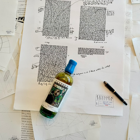 We have faithfully recreated the original breathtaking galley proofs of James Joyce’s Ulysses
