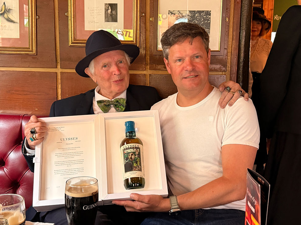 PJ Murphy of Sweny's Pharmacy and Paul Dubsky with Ulysses Whiskey x Art, Episode 1 - Telemachus