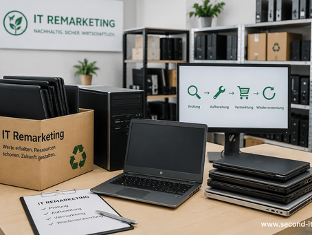 IT Remarketing: Werterhalt & DSGVO-konforme Hardware-Vermarktung