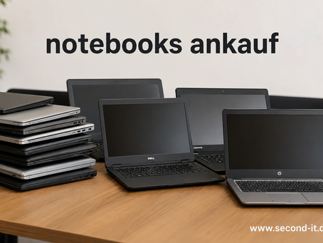 Notebooks Ankauf: DSGVO-sicher & fair bewertet