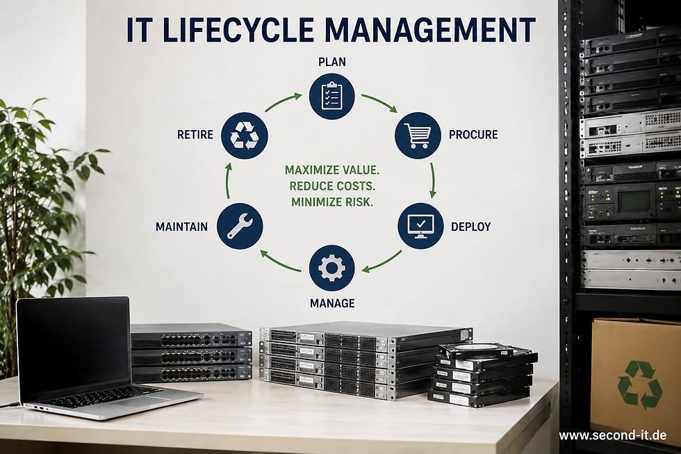 IT Lifecycle Management für Unternehmen | Second IT
