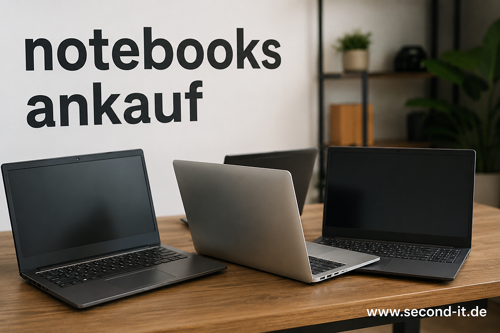 Notebooks Ankauf: So verkaufen Unternehmen sicher