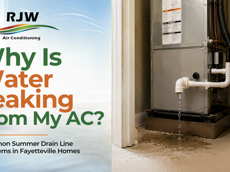 Why is water leaking from my AC?