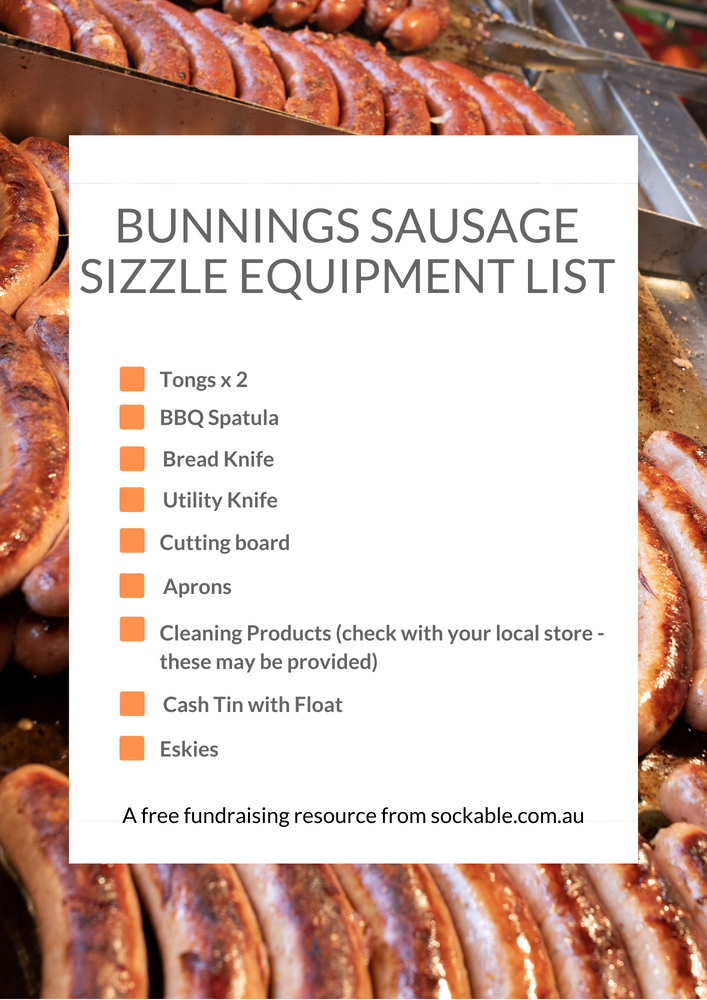The Ultimate Bunnings Sausage Sizzle Guide Sockable Fundraising® The Ultimate Bunnings Sausage Sizzle Guide Sockable Fundraising®