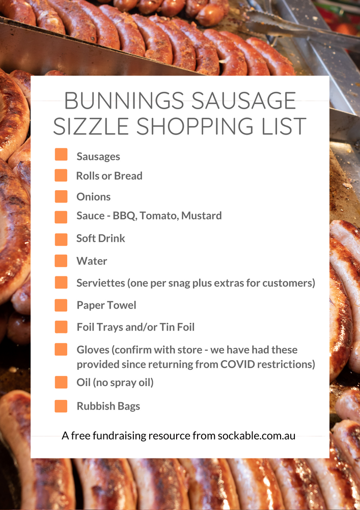 The Ultimate Bunnings Sausage Sizzle Guide Sockable Fundraising®