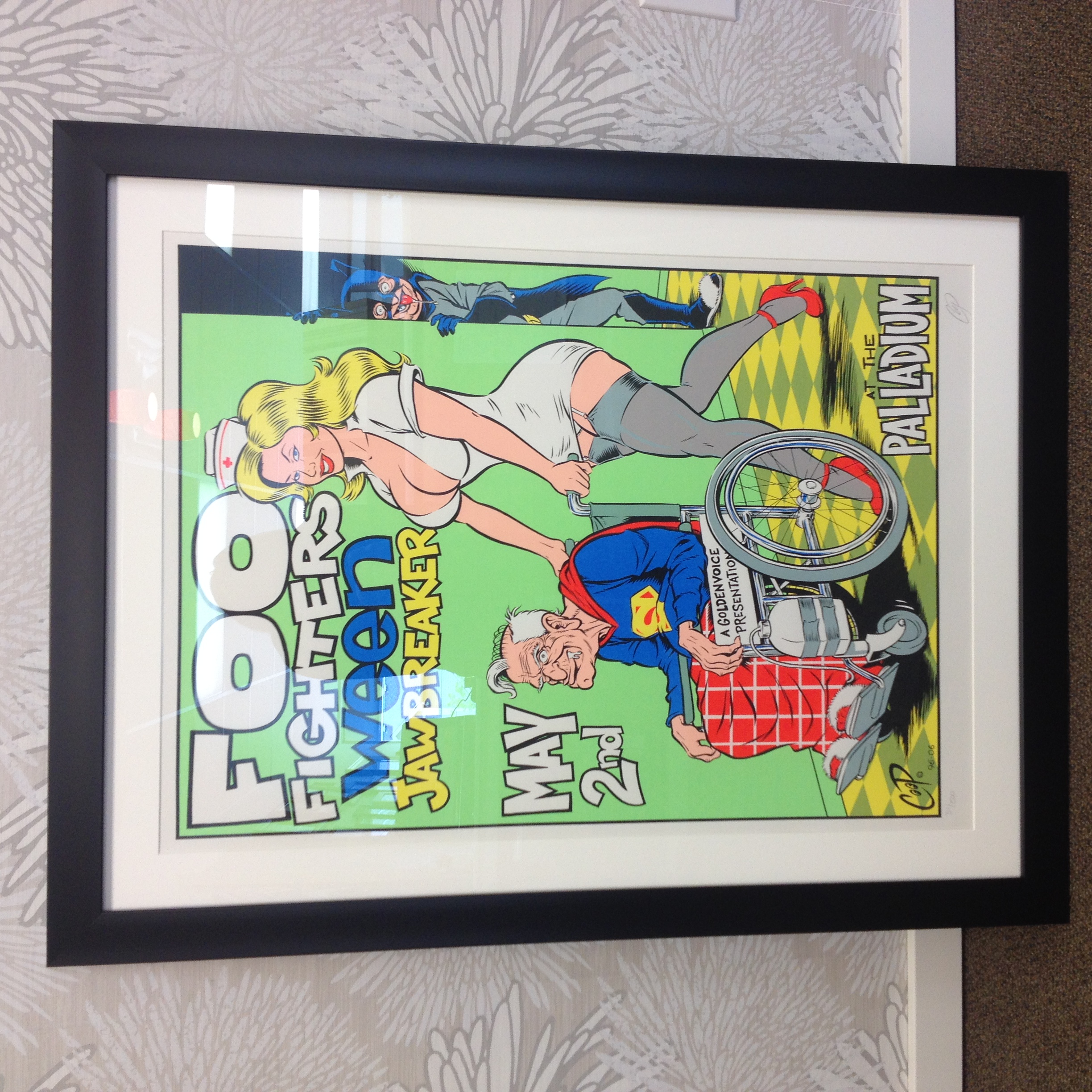 Signed posters