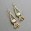 Miniature : boucles d'oreille ISLE45 DAVID AUBREY